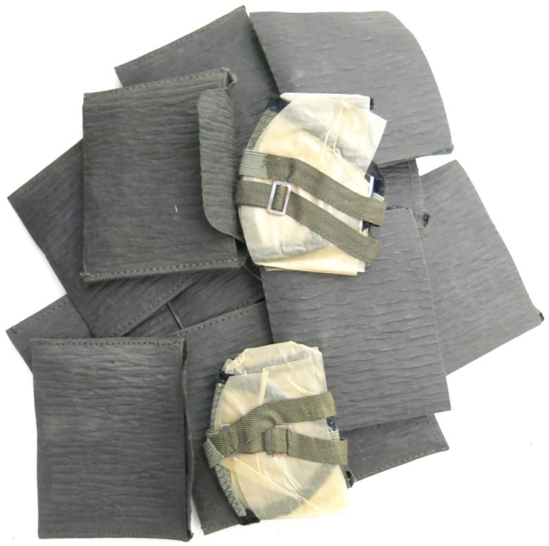 German Wehrmacht Augenschützer 42 Mit Trageumschlag Dust/Sun Protection Goggles In Envelop Unused, Unmarked.