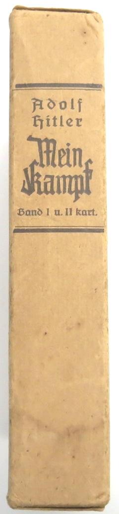 Mein Kampf Double Soft Cover Books Edition With the Original Cardboard Case 1937 VERY Hard To Find The Set.
