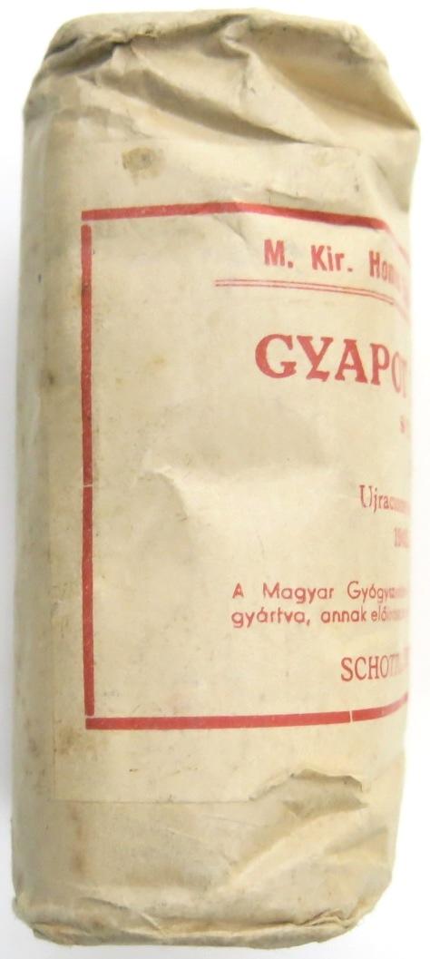 German Wehrmacht/Hungarian Cotton Roll 1943, Rare.