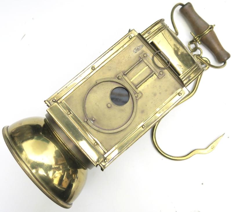 German ReichWehr Einheitslaterne Brass F. F. A . 1935 Berlin Karbid Carbid Lamp, Super Nice And Complete.