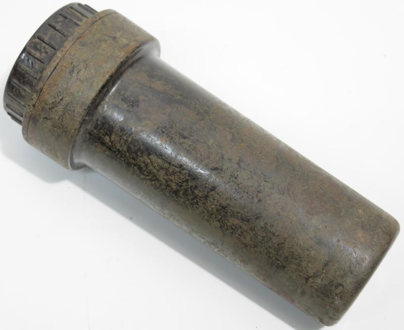 German Luftwaffe ELAZ Electrische Aufschlag Zünder Electrical Impact Fuze Series Large Bakelite Pot 2L verl. Super Hard To Find egy 1944.