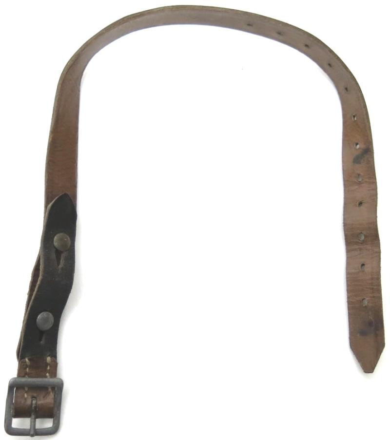 German Wehrmacht Helmet Chinstrap ftb Marked MINT Condition.