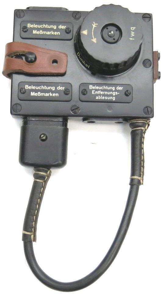 German Wehrmacht Entfernungsmesser 36 EM36 Rangefinder Dimmer fwq MINT.