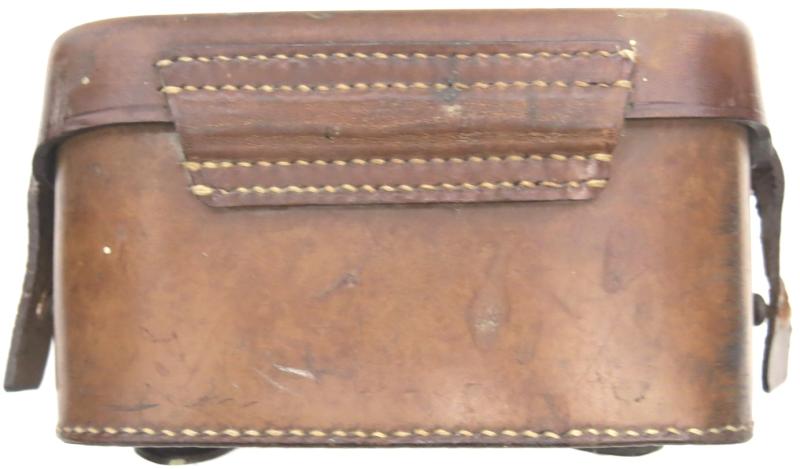 German Wehrmacht Sanitär Medical W. Homman BERLIN N. Belt Pouch.