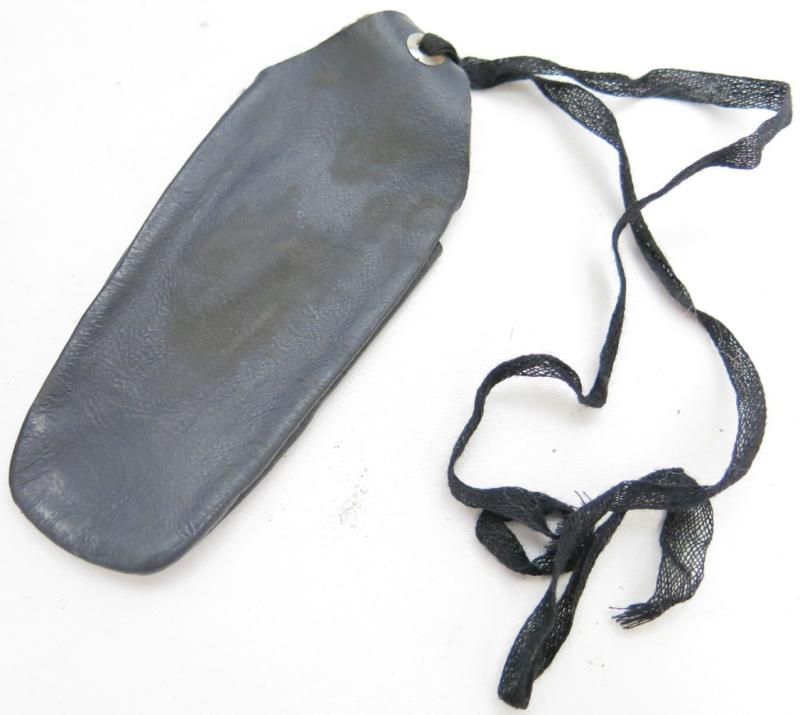 German Wehrmacht Medical Lederfingerlinge Leather Finger Splint Mint From Box.