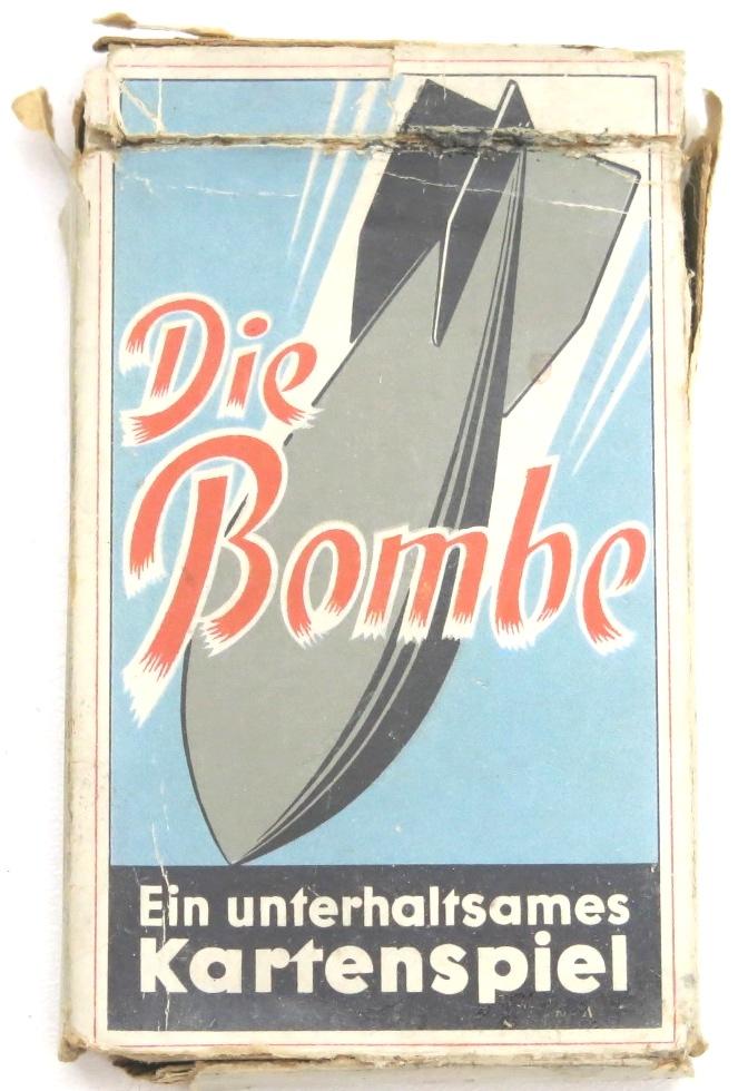 German Wehrmacht Die Bombe Ein unterhaltsames Kartenspiel Cards Game.