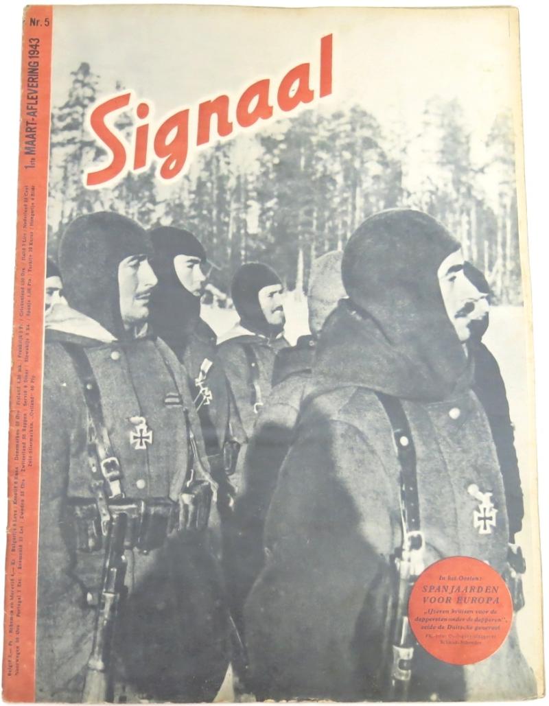 German Wehrmacht Signaal European Edition 1st March 1943 Nr. 5.