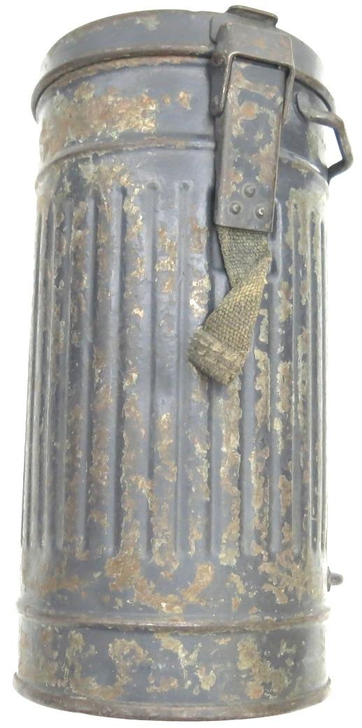German Wehrmacht/Luftwaffe Gas Mask Can 1936 Variant.
