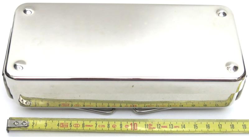 German Wehrmacht Kleiner Instrumentenkocher Small Medical Tools Stove Never Used.