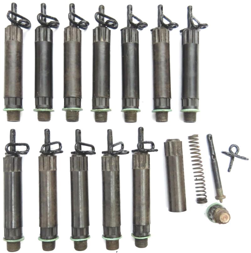 German Wehrmacht Zug Zünder 42 ZZ42 Bakelite Fuze, Unmarked Striker, Bakelite Tube Marked hae, Bakelite Connector, Rare Variation With A Hole On Top Of The Striker, Inert.