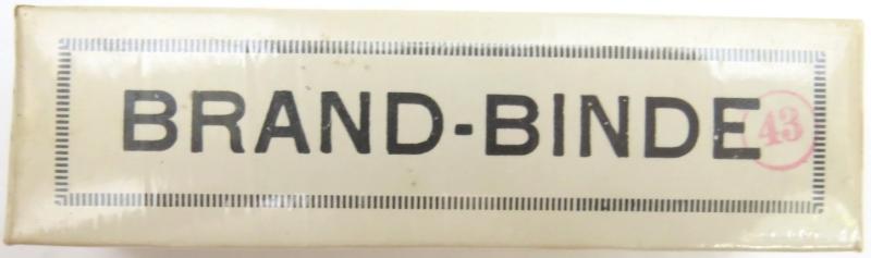 German Deutsches Rotes Kreuz D. R. K. And Luftschutz Hausapotheke And Verbandkasten BRAND-BINDE PAUL HARTMANN 1939.