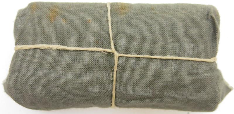 German Wehrmacht Medical Verbandstoff Verbandkasten Medium Size Field Dressing 1943.