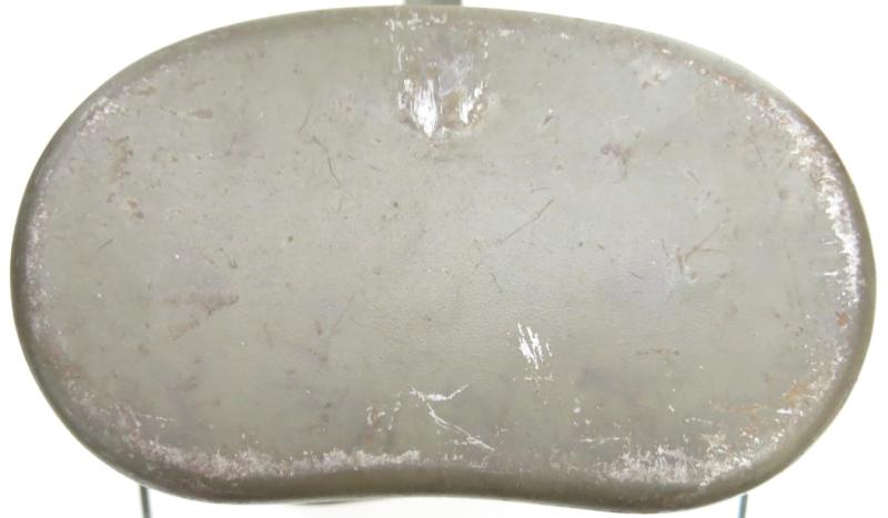 German Wehrmacht Kochgeschirr M42 Red Enamel Inside Steel Mess Kit CFL 44 Matching.