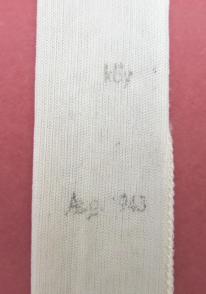 German Wehrmacht 2 cm FLAK Empty Powder Sack kby Aug. 1943.