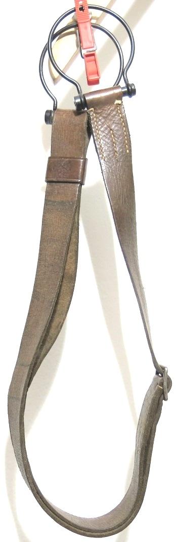 German Wehrmacht Entfernungsmesser 36 EM36 Rangefinder Leather Transport Strap Or Sling.