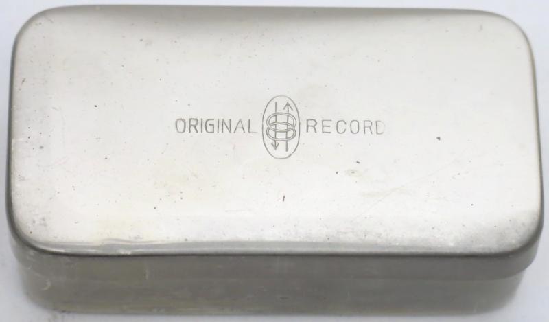 German Wehrmacht Medical 2 cc Original Record Spritze Syringe Complete Set Mint Unused In Metal Box.