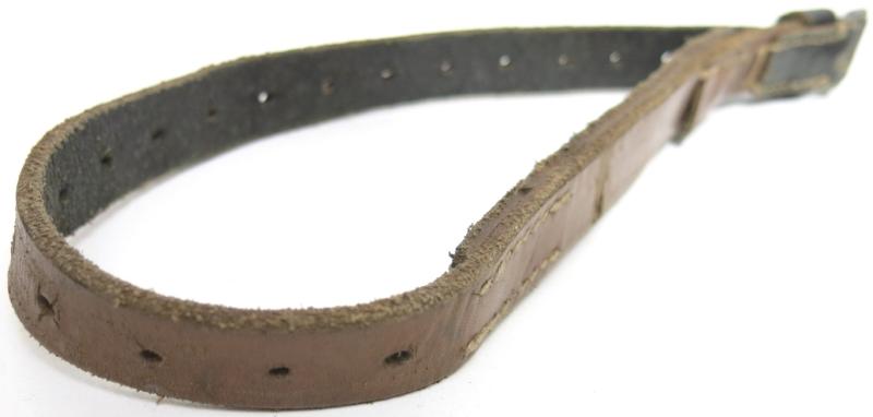 German Wehrmacht Fast Release Utility Strap 54 x 1,8 cms 17 Holes CARL HEPTING & Co. STGT. FEUERBACH 1941, Nearly Mint.