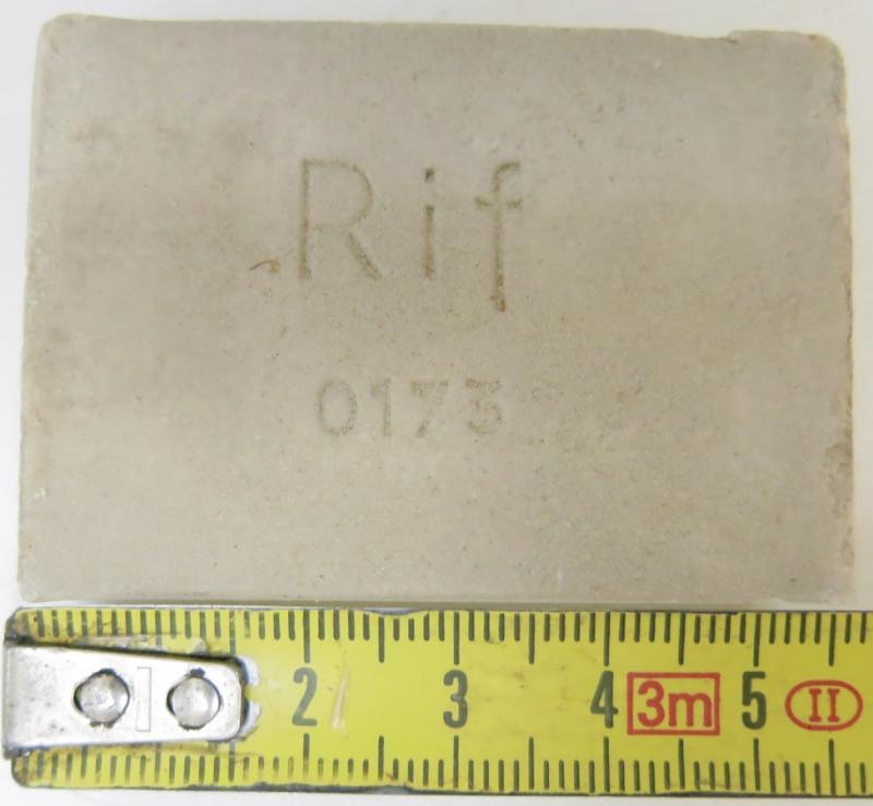 German Wehrmacht Einheits - Feinseife RIF Einheitsseife,
