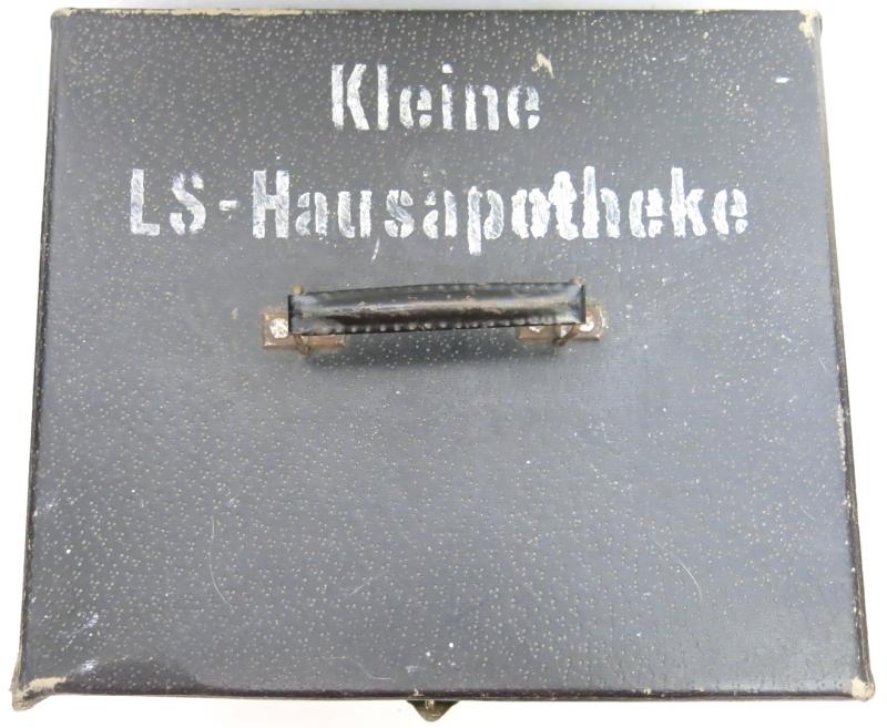German Luftschutz Kleine Hausapotheke With Half Of The Original Contents, Nice