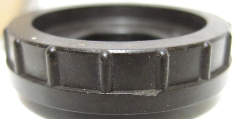 German Luftwaffe Bakelite Transport Plug For ELAZ Electrische Aufschlag Zünder Electrical Aerial Bomb Fuzes ehj 1942 1943 With Cardboard Washer, Very Hard To Find As A Spare Part.