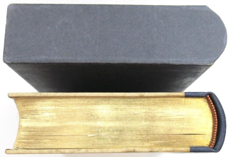 Mein Kampf Book Hochzeitsausgabe Wedding Edition 1939 With City Or Region Gold Shield On The Cover, Mint, Unused And Complete With Case.