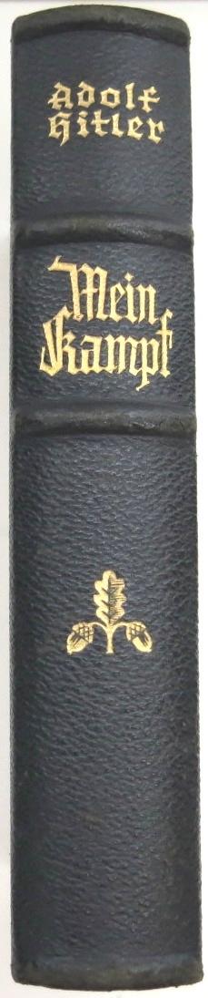 Mein Kampf Book Hochzeitsausgabe Wedding Edition 1938 With City Or Region Gold Shield On The Cover, Unused.