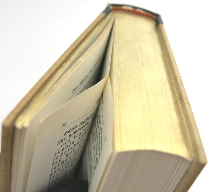 Mein Kampf Book Hochzeitsausgabe Wedding Edition 1939 With City Or Region Gold Shield On The Cover, Unused.