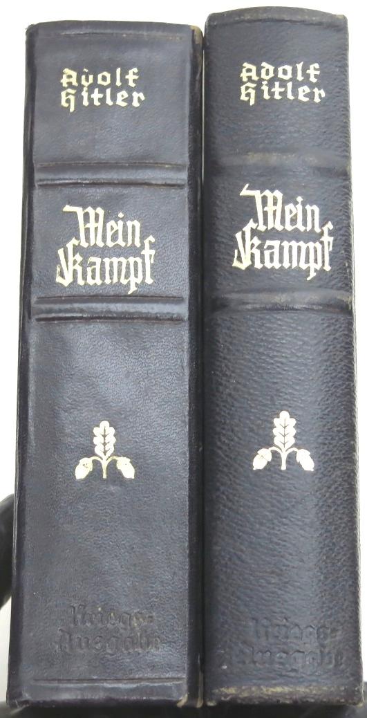 Mein Kampf Book Hochzeitsausgabe Kriegsausgabe Wedding War Edition 1944 Dated, VERY HARD TO FIND.