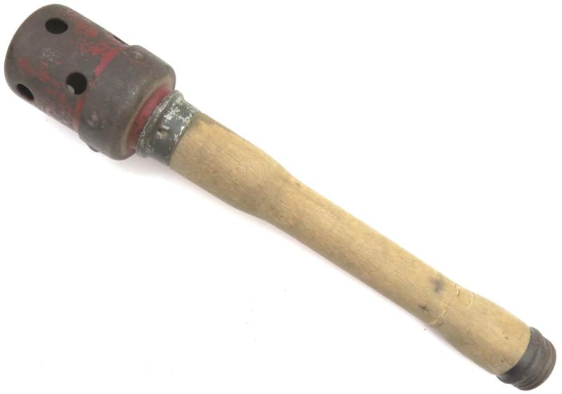 German Wehrmacht Übungs Stielhandgranate Stickgrenade M24 brb 1944 100% Complete, Inert.