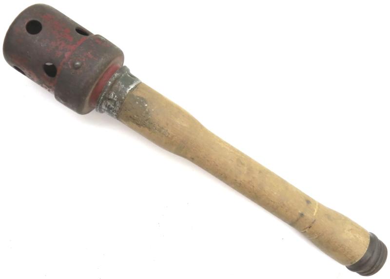 German Wehrmacht Übungs Stielhandgranate Stickgrenade M24 brb 1944 100% Complete, Inert.