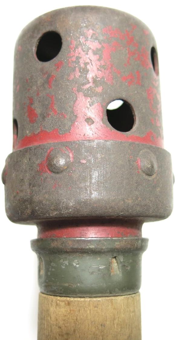 German Wehrmacht Übungs Stielhandgranate Stickgrenade M24 brb 1944 100% Complete, Inert.