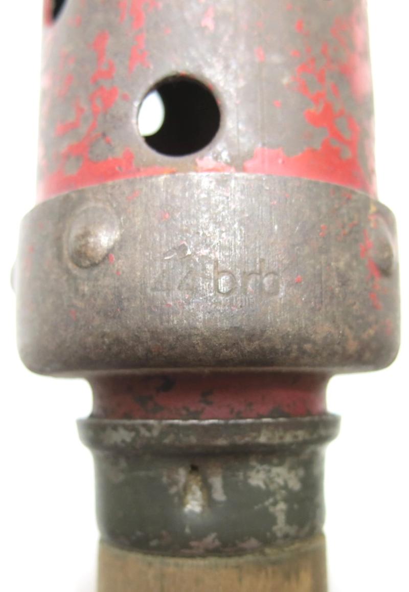 German Wehrmacht Übungs Stielhandgranate Stickgrenade M24 brb 1944 100% Complete, Inert.