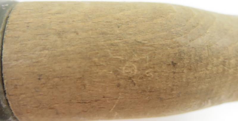 German Wehrmacht Übungs Stielhandgranate Stickgrenade M24 brb 1944 100% Complete, Inert.