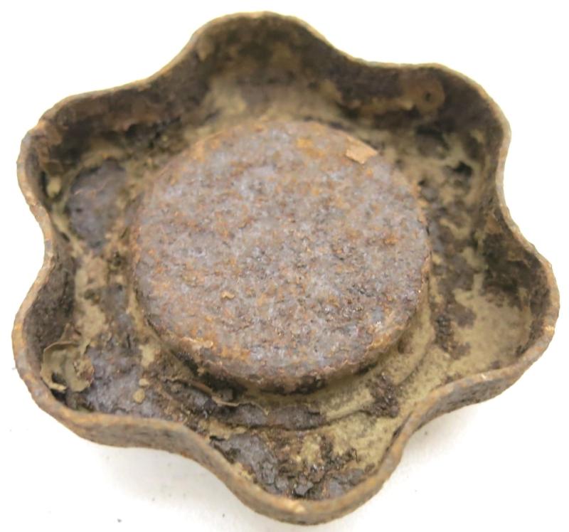 German Wehrmacht T. Mi. 42 Tellermine 42 Fuze Plug In Sand Colour Complete With Washer.