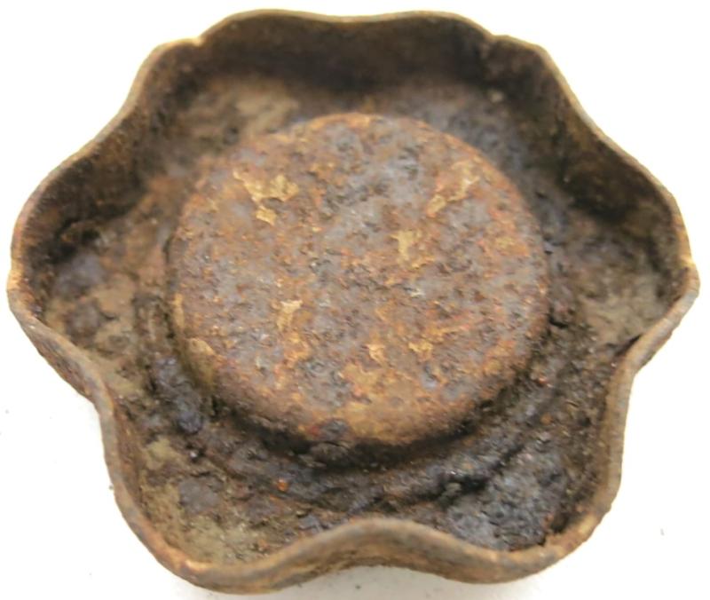 German Wehrmacht T. Mi. 42 Tellermine 42 Fuze Plug In Sand Colour Complete With Washer.