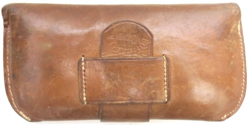 German Wehrmacht Sanitäter Kleines Feldbesteck Medical Tools Small Pouch BOTT & WALLA MÜNCHEN, Rare Maker, Complete Set.