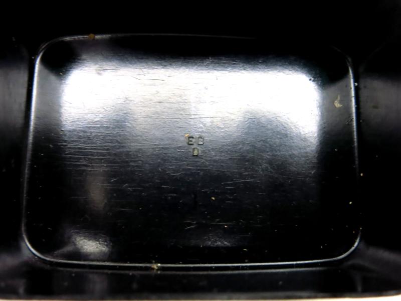 German Black Bakelite Seife Box Soap Box