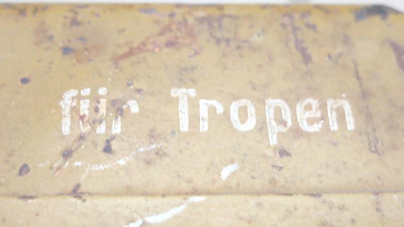 German Wehrmacht 30 Eihandgranaten 39 Egg Grenades M39 für Tropen Box Case bpo 1941, Super-Duper-Mega-Hiper-Turbo Hard To Find Real DAK, (Deutsches Arfika Korps).