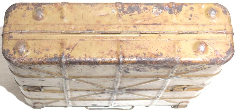 German Wehrmacht 30 Eihandgranaten 39 Egg Grenades M39 für Tropen Box Case bpo 1941, Super-Duper-Mega-Hiper-Turbo Hard To Find Real DAK, (Deutsches Arfika Korps).