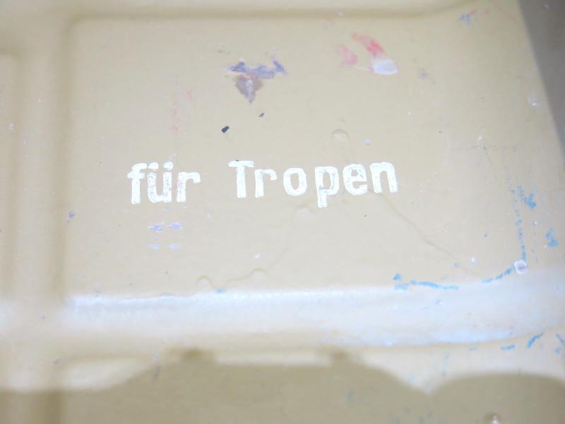 German Wehrmacht 30 Eihandgranaten 39 Egg Grenades M39 für Tropen Box Case bpo 1941, Super-Duper-Mega-Hiper-Turbo Hard To Find Real DAK, (Deutsches Arfika Korps).