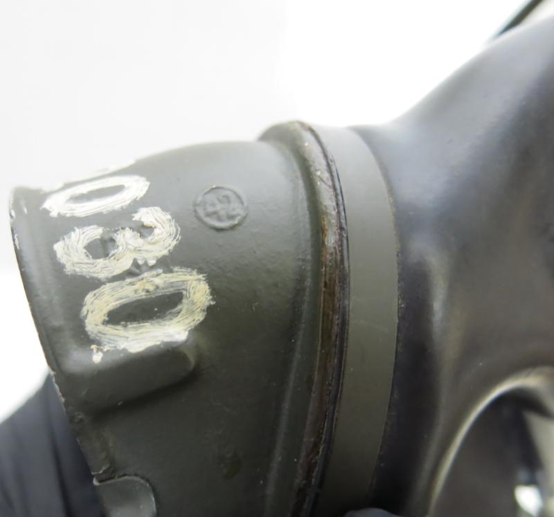 German Wehrmacht Gas Mask GM38 With Matching Filter 1942/43.
