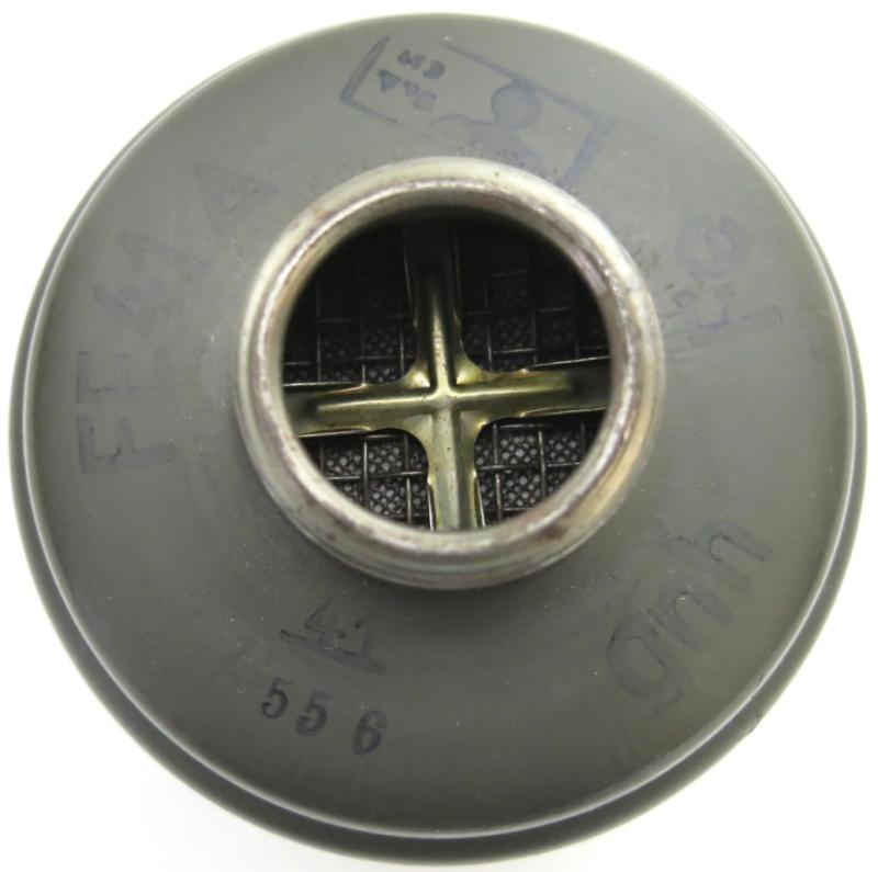 German Wehrmacht Gas Mask GM38 With Matching Filter 1942/43.