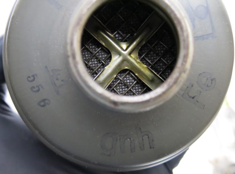 German Wehrmacht Gas Mask GM38 With Matching Filter 1942/43.