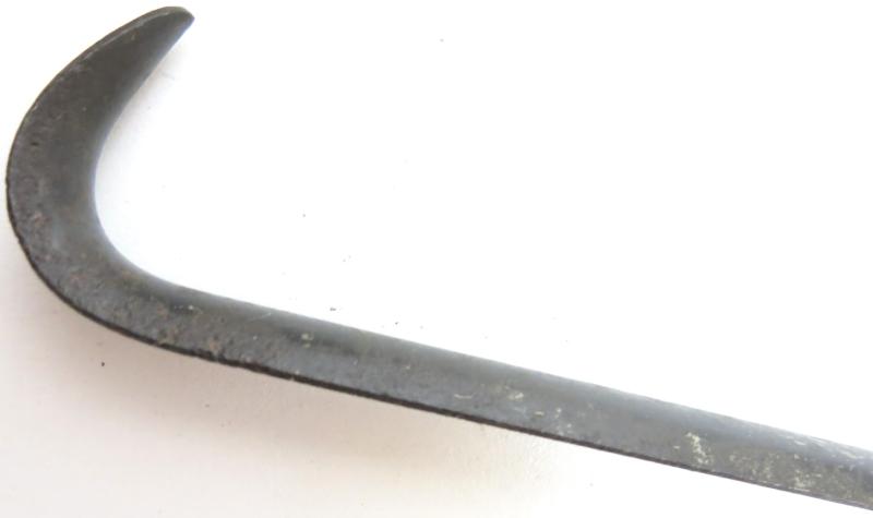 German Wehrmacht Big Steel Peg Or Stake For Big Tents Or Camouflage Nettings, GK & F 43, Rare.