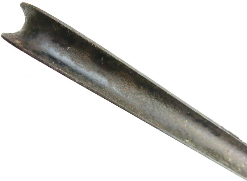 German Wehrmacht Big Steel Peg Or Stake For Big Tents Or Camouflage Nettings, GK & F 43, Rare.