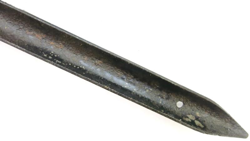 German Wehrmacht Big Steel Peg Or Stake For Big Tents Or Camouflage Nettings, GK & F 43, Rare.