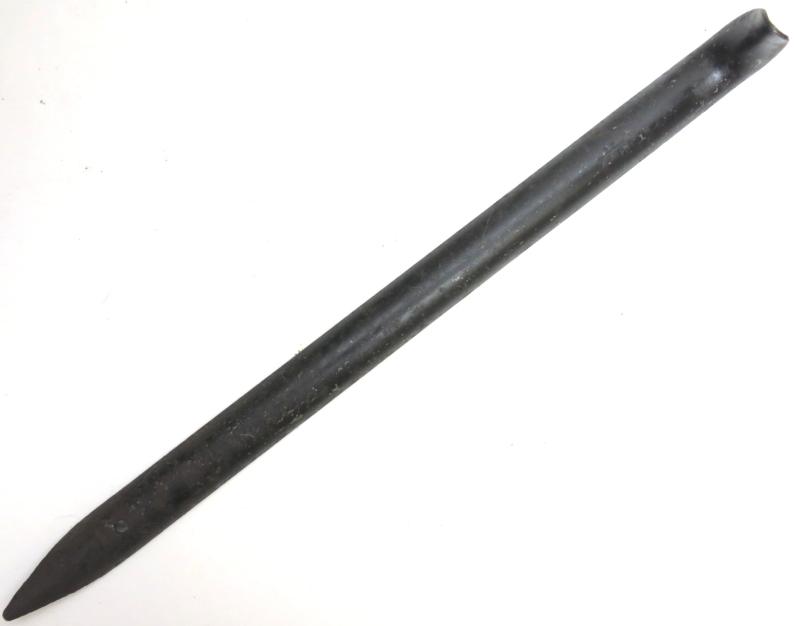 German Wehrmacht Big Steel Peg Or Stake For Big Tents Or Camouflage Nettings, GK & F 43, Rare.