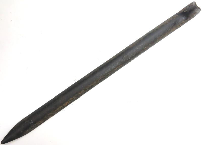 German Wehrmacht Big Steel Peg Or Stake For Big Tents Or Camouflage Nettings, GK & F 4?, Rare.