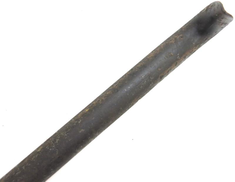 German Wehrmacht Big Steel Peg Or Stake For Big Tents Or Camouflage Nettings, GK & F 43, Rare.