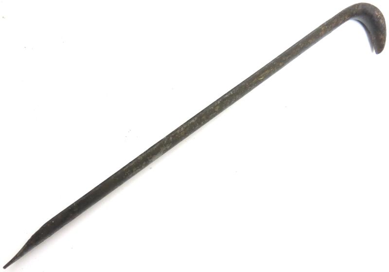 German Wehrmacht Big Steel Peg Or Stake For Big Tents Or Camouflage Nettings, GK & F 43, Rare.
